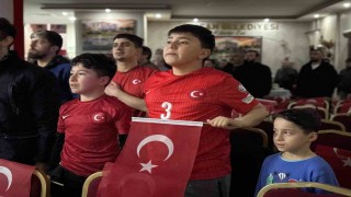 Sincanda milli maç heyecanı