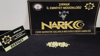 Şırnakta uyuşturucu hap ele geçirildi: 2 gözaltı