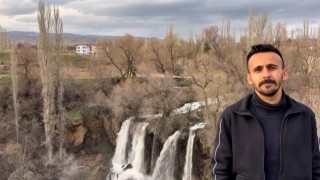 Sivasın doğa harikası Sızır Şelalesi coştu