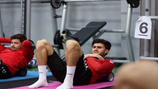 Sivasspor salonda çalıştı