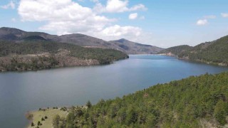 Son yağışlar Nilüfer Barajını doldurdu, dereler coştu