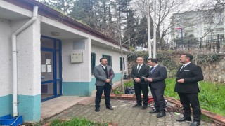 ŞÖNİM binasındaki çalışmalar yerinde incelendi