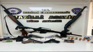 Sosyal medyadan silah teşhiri yapan 3 kişi yakalandı