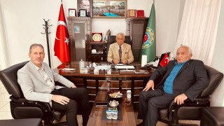 STSO Başkan Vekili Çalapkulu, Ziraat Odası Başkanı Günbat ile bir araya geldi