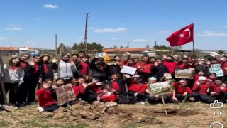 Şuhutta ‘Benim Okulum Geleceğe Çare Yeşil Vatan etkinliği