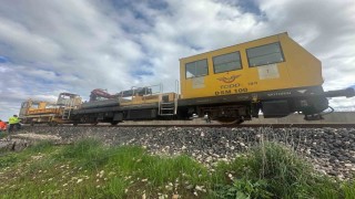 Suriye sınırındaki 350 kilometrelik hat tren trafiğine açıldı