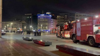 Taksim Metro İstasyonununda yangın paniği