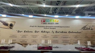 Tarihe iz bırakan kalemler, 32nci İstanbul Kırtasiye Fuarında sergilendi