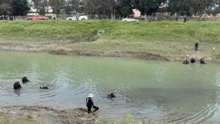 Tarsusta ırmakta kaybolan genci arama çalışmaları sürüyor
