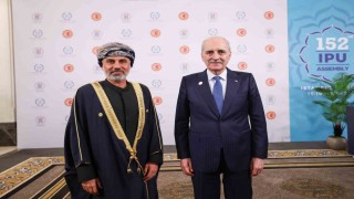 TBMM Başkanı Kurtulmuş, Umman Şura Meclisi Başkanı Al Maawali ile görüştü