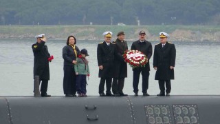 TCG Dumlupınar denizaltısında şehit olan 81 denizci için anma töreni düzenlendi