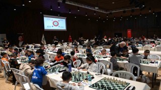 Tekirdağda hamleler 23 Nisan için yapıldı, satranç turnuvasında şampiyonlar belirlendi