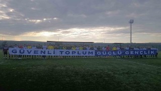 Tekirdağda polis ve Roman vatandaşlar sahada buluştu