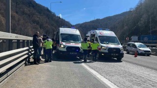 TEM Otoyolunda 5 aracın karıştığı zincirleme kaza: 5 yaralı