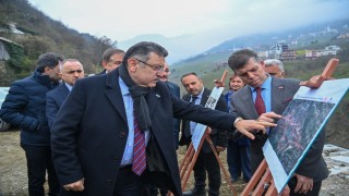 Trabzonda Düzköye dev altyapı yatırımı