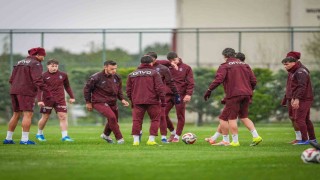 Trabzonspor, Alanyaspor maçı hazırlıklarını sürdürdü