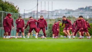 Trabzonspor, Göztepe maçı hazırlıklarını sürdürdü