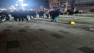 Trafiğe kapalı caddede motosiklet çocuğa çarptı