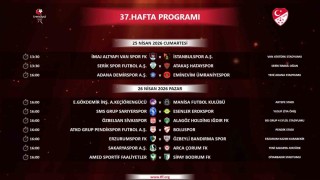 Trendyol 1. Ligde 37. hafta programı açıklandı