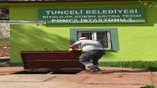 Tuncelide altyapı için yoğun mesai