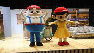 Turgut ve Lulu ilk kez sahne aldı