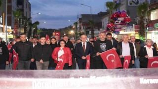 Turgutluda ‘Sessiz Saygı korteji