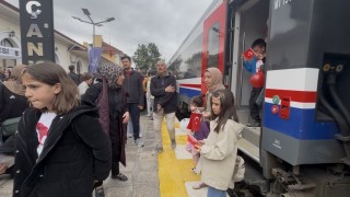 Turistik Tuz Ekspresi 2026nın ilk seferini yaptı: Ziyaretçiler Çankırıya hayran kaldı