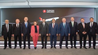 Türk Hava Yollarında devir teslim töreni gerçekleşti