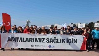 Tuzlada Dünya Sağlık Haftasına özel hareketli kutlama: Vatandaşlar hep beraber spor yaptı