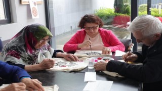 Ümraniyede Litvanyadan gelen katılımcılardan Aktif Yaşam Merkezine ziyaret