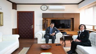 Uşak Belediye Başkan Vekili Özkan, Vali Kartalı ziyaret etti