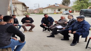 Uşakta İl Tarım ve Orman Müdürlüğü ekipleri üreticilerle bir araya geldi