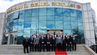 Vali Aydoğdudan İl Genel Meclisine hayırlı olsun ziyareti