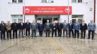 Vali Makas, Düzce ülkemizin önemli tarım şehirlerinden
