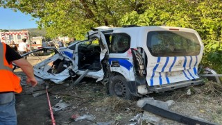 Vali Makastan kazada şehit olan polis için başsağlığı mesajı