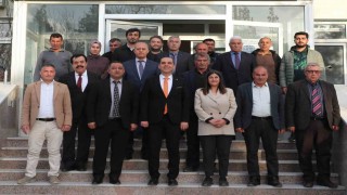Vali Taşolardan Halfeli Beldesine iade-i ziyaret