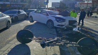 Vanda trafik kazası: 1 yaralı