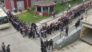 Yasa dışı bahis operasyonunda yakalanan 81 şüpheli adliyeye sevk edildi: Yoğun güvenlik önlemleri alındı