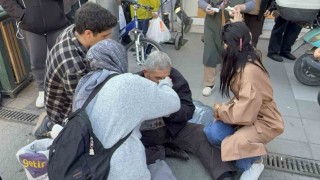 Yaşlı adama yumruk atan çocuk tutuklandı