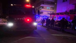 Yatağanda bir bisiklet tamirhanesinde yangın paniği