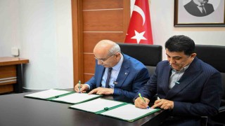 Yazıhana yapılacak tesis ve taziye evi için protokol imzalandı