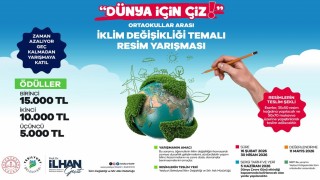 Yeşilyurt Belediyesi iklim değişikliği temalı okullar arası resim yarışması düzenliyor