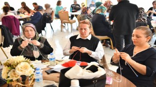 Yeşilyurt Belediyesi örgü yarışması büyük ilgi gördü