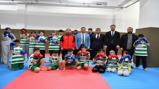 Yeşilyurt Belediyesinden İkizceye modern spor salonu yatırımı