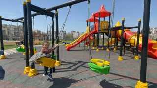 Yeşilyurt Mahallesindeki yeni park tamamlandı