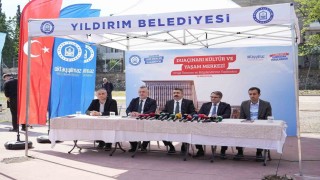 Yıldırımda 8.3 dönümlük arazide dev kültür merkezi yükselecek