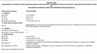 13 milyon TLlik ihale tamamlandı, tarihi yapı yeniden hayat bulacak