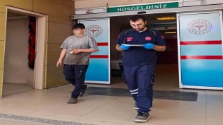 16 yaşındaki gencin parmağı koptu