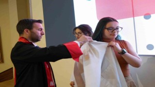 160 veteriner hekim adayı beyaz önlüklerini giydi