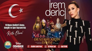 19 Mayıs coşkusu İrem Derici ile Gölbaşında yaşanacak